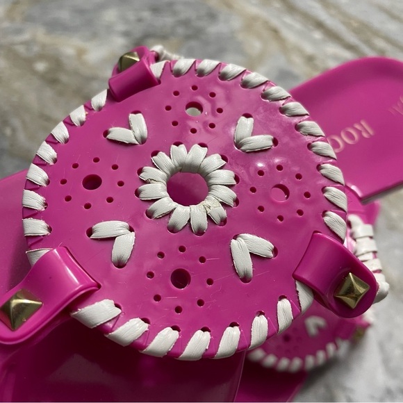 JACK ROGERS Georgica Jelly Flip Flop Women’s 8 - Picture 3 of 10